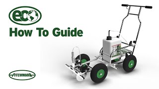 Pitchmark  How to Use an Eco Club or Eco Pro Line Marking Machine [upl. by Tybald461]