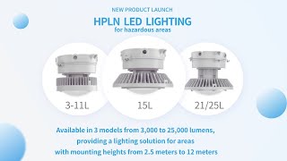 CrouseHinds series HPLN LED light fixtures [upl. by Aseek]