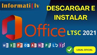 📣 Microsoft Office LTCS 2021  👍100 activado de manera legal✅ [upl. by Alioz]