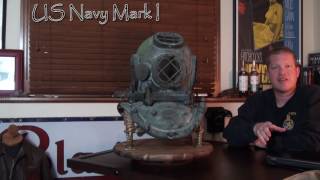 AJ Morse 5 Bolt US Navy Mark 1 Style Antique Diving Helmet [upl. by Girish]