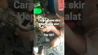 cara skril klep pakai alat bor par 001 [upl. by Normi]