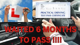 Passed Driving first time after waiting 6 months [upl. by Cirdor]