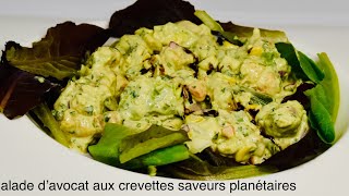 Salade d’avocat aux crevettes de tata yande [upl. by Jerman]