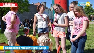 Rodzinny Piknik Profilaktyczny w Strzelnie  27052017r [upl. by Ardnuasak]