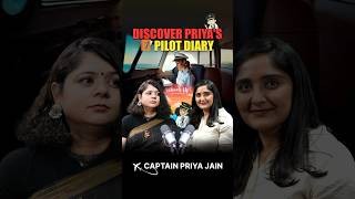 Discover Priyas Pilot Diary By Captain Priya Jain [upl. by Kinnie]