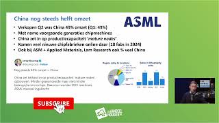 Aandelen ASML 10 lager dit is waarom blik op cijfers  China restricties [upl. by Duaner935]