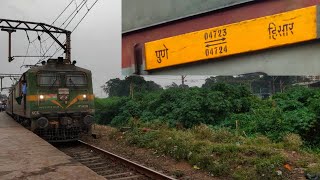 04724 l Hadapsar  Hisar diwali special train announcement with departure from kalyan jn [upl. by Harras807]