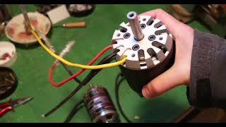 Brushless Motor 6374 6384 80100 for the eBike [upl. by Ern112]