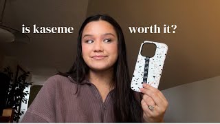 kaseme phone case review [upl. by Adarbil]