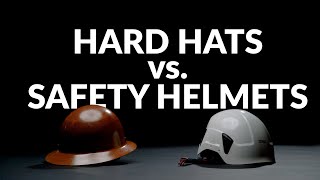 Hard Hats vs Safety Helmets [upl. by Ynaffyt]