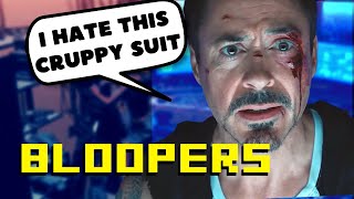 ROBERT DOWNEY JR BLOOPERS COMPILATION Tropic Thunder Avengers Dolittle Iron Man Due Date etc [upl. by Grosz]