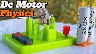 How Does DC Motor Work  Science Project [upl. by Javier]