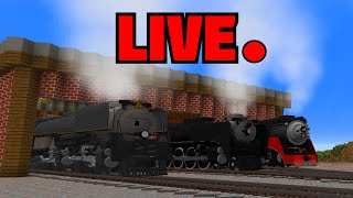 Minecraft Immersive Railroading LIVE [upl. by Otreblon654]