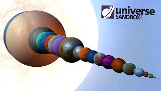 Checking Out A Subscribers Solar System 17 Universe Sandbox ² [upl. by Mochun]