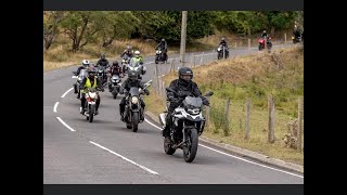 SOUTH MANCHESTER RIDERS TO PONDEROSA CAFE AND BALA LAKE 28822 [upl. by Anatnom625]