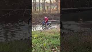 Creek bed climbs dirtbike yz250 yamahadirtbike hillclimb [upl. by Mackintosh]