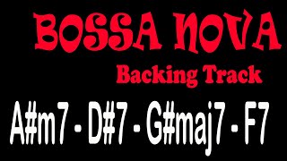 BOSSA NOVA 2516 Backing track in G Major [upl. by Packston]