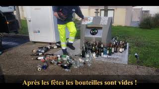 Ramassage des bouteilles en verre [upl. by Valene]