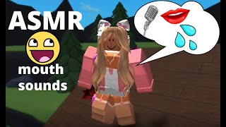 ASMR Roblox  Relaxing mouth sounds 👄💦  Real Game 💤 asmr roblox [upl. by Arlana]