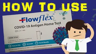 Flowflex COVID19 Antigen Home Test How To  Quick Guide [upl. by Ginzburg]