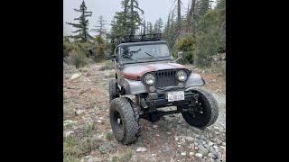 Why did my Jeep Cj7 stop running on Dishpan Springs Trail [upl. by Esaertal493]