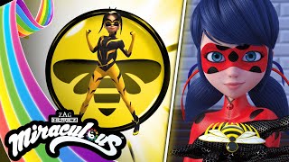 MIRACULOUS  🐝 VESPERIA  Transformation ☯️  SEASON 4  Tales of Ladybug and Cat Noir [upl. by Raff]