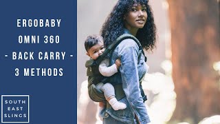 Ergobaby Omni 360  back carry  3 methods [upl. by Iddo]