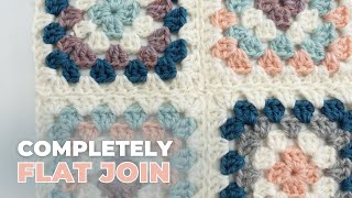 The Easiest and Fastest Way to Join Granny Squares [upl. by Clark780]