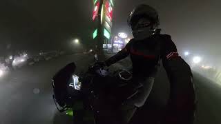 Tagaytay night ride  Kawasaki Z500 [upl. by Link]