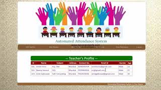 Automated Attendance System [upl. by Greenwald]