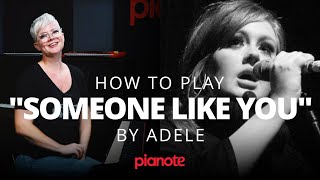 quotSomeone Like Youquot by Adele Piano Tutorial [upl. by Erihppas]