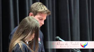 Alkira College Holocaust Remembrance Ceremony 2015 [upl. by Yerocaj561]