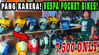 PANG RACING 2 Stroke 49cc Engine All Stock  MURANG MGA POCKET BIKES SA TONDO MANILA [upl. by Harle652]