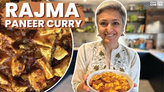 A NEW WAY TO COOK A CURRY  Paneer rajma curry  Healthy and vegetarian  Food with Chetna [upl. by Nalo]