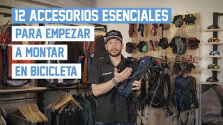 12 Accesorios esenciales para empezar a montar en Bicicleta  Seguridad Asistencia y Confort [upl. by Yreved]