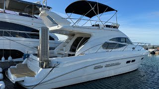 Sealine F425 for just £214950  massive amount of space for size and budget [upl. by Elnar231]