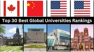 Top 30 Best Global Universities Rankings 2024 [upl. by Keven]