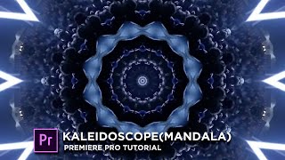 Kaleidoscope Effect Mandala Loop Premiere Pro Tutorial [upl. by Nohcim596]