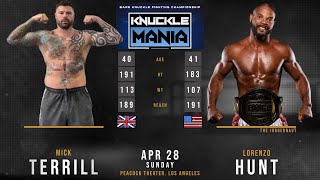 MICK TERRILL vs LORENZO HUNT Full Fight BKFC [upl. by Steffi]