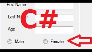 C Tutorial 22 Checkbox  radiobutton and groupbox with Database in C [upl. by Ferris]