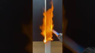 Fire Testing 1 sec to 1 min on a wood firepower lighters lighterlover experiment firelighters [upl. by Seek101]