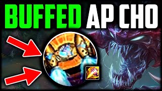 AP CHOGATH HAS NEVER BEEN BETTER NEW ITEMS  ChoGath AP Season 14 pre League of Legends [upl. by Nunnery611]