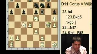 CORUS 2009 Acte 4  Carlsen vs Karjakin  Echecs partie commentée [upl. by Neyu819]