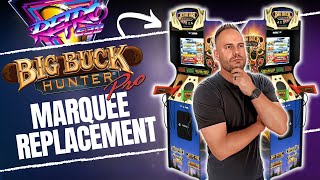 Retro530 Big Buck Hunter Pro Deluxe Light Up Marquee Replacement LETSGO [upl. by Mosa497]