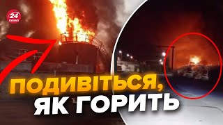 🔥Росіяни НАЛЯКАНІ Від ВИБУХУ дим аж до неба Повторно ВГАТИЛИ по НПЗ Росії З’явилось ВІДЕО пожежі [upl. by Abehsat]