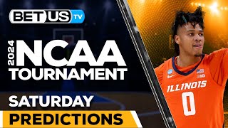 Elite Eight Predictions  2024 NCAA Tournament Picks amp College Basketball Odds [upl. by Innoj]