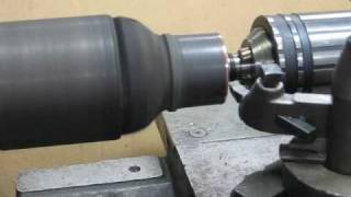 TURNING A COMMUTATOR ON A GENERATOR ARMATURE tubalcain CLAUSING LATHE [upl. by Jaffe]