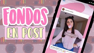 ✅ Cómo Cambiar El Fondo De Una Historia De Instagram MUY FACIL 🌈 2 METODOS IPHONE Y ANDROID 💖 [upl. by Laraine]