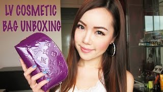 LV Cosmetic Bag Unboxing  Brigite Amaral [upl. by Faucher]