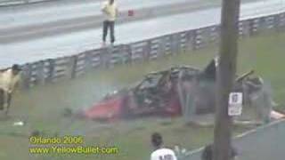 Massive Dragster crash [upl. by Crosley160]